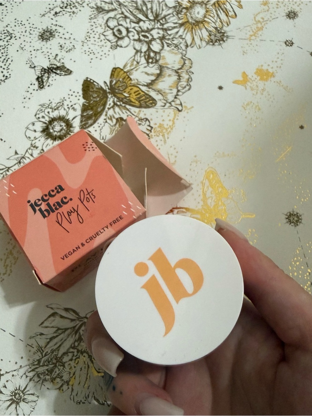 JECCA BLAC. Play Pots Cream Blush - pink pearl